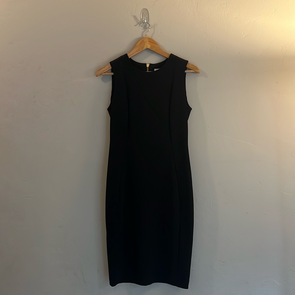 Calvin Klein Black Knee-Length Dress Size 6